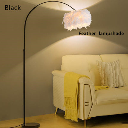 Floor Lamp In Bedroom And Study