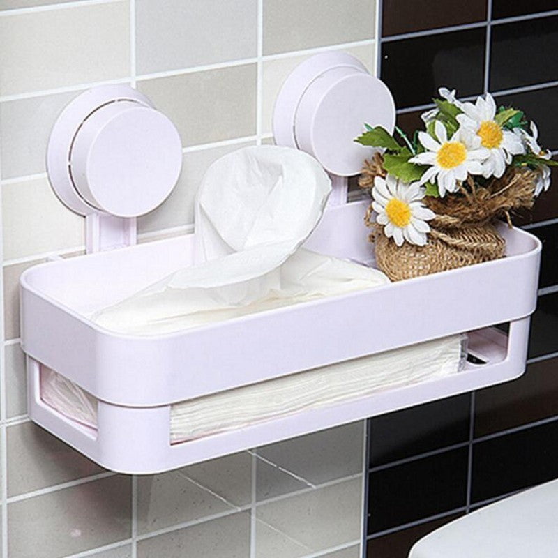 Suction Cup Bathroom Shelf Toilet Wall-mounted Bathroom Corner