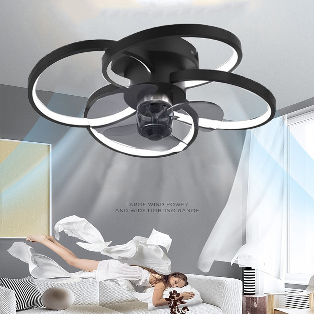 Round Atmospheric Bedroom Ceiling Lamp